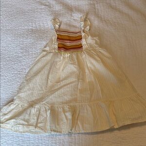 Wonder Nation Cream Textured Dress